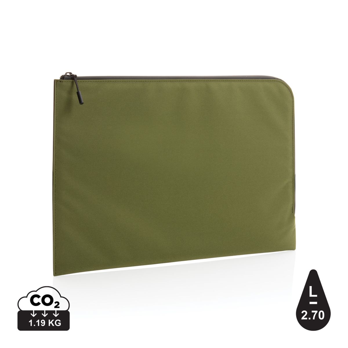 Impact Aware Laptop&trade; 15,6" Minimalistisk Laptop Sleeve, Grøn