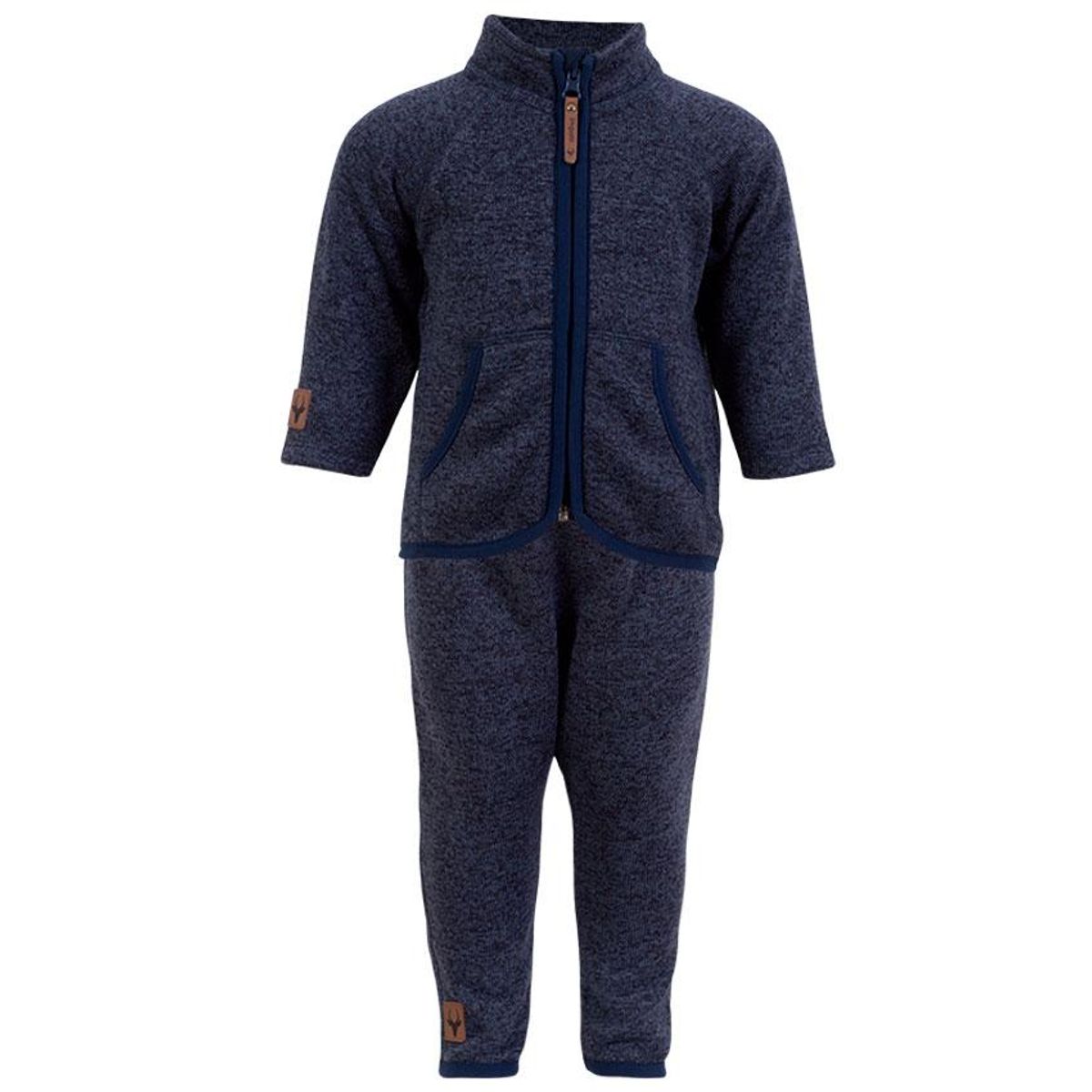 Impala Ocean Børne Fleece - Melange Blue - 86