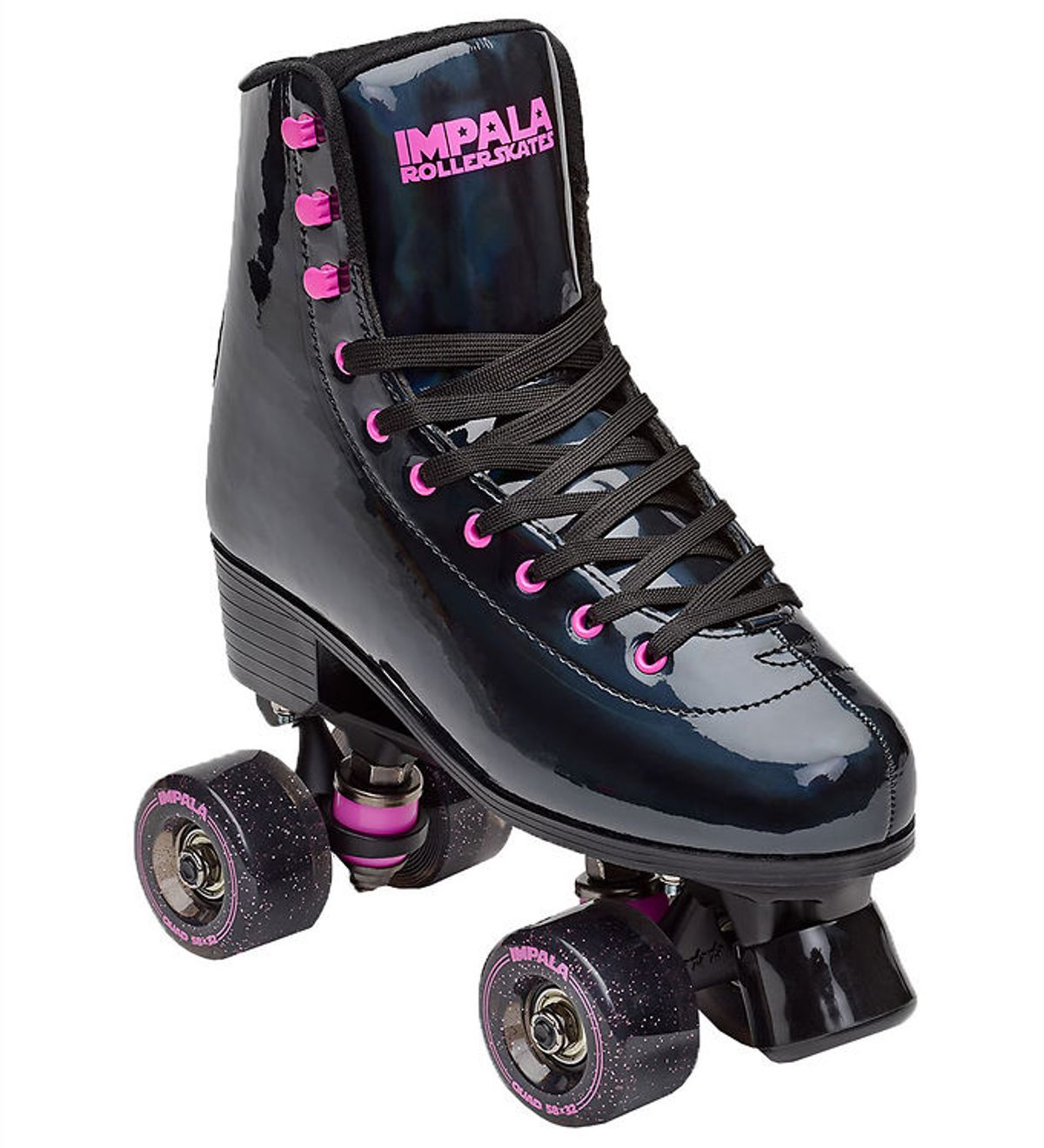 Impala Rulleskøjter - Quad Skate - Black Holographic