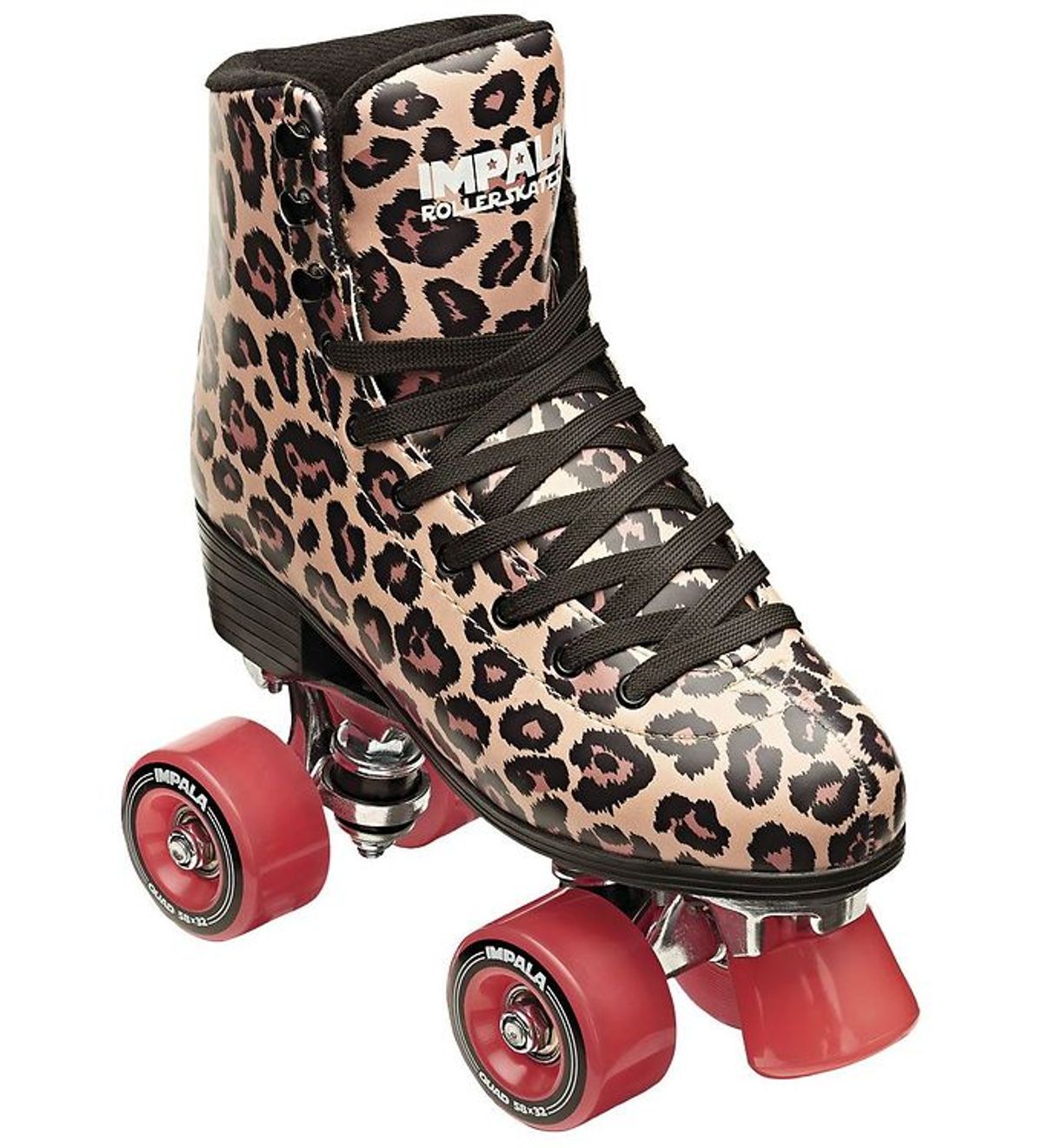 Impala Rulleskøjter - Quad Skate - Brun Leopard