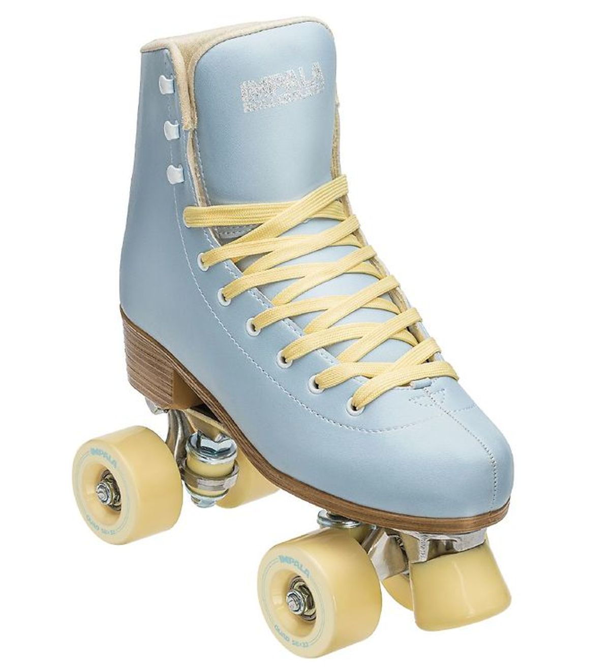 Impala Rulleskøjter - Quad Skate - Sky Blue/Gul