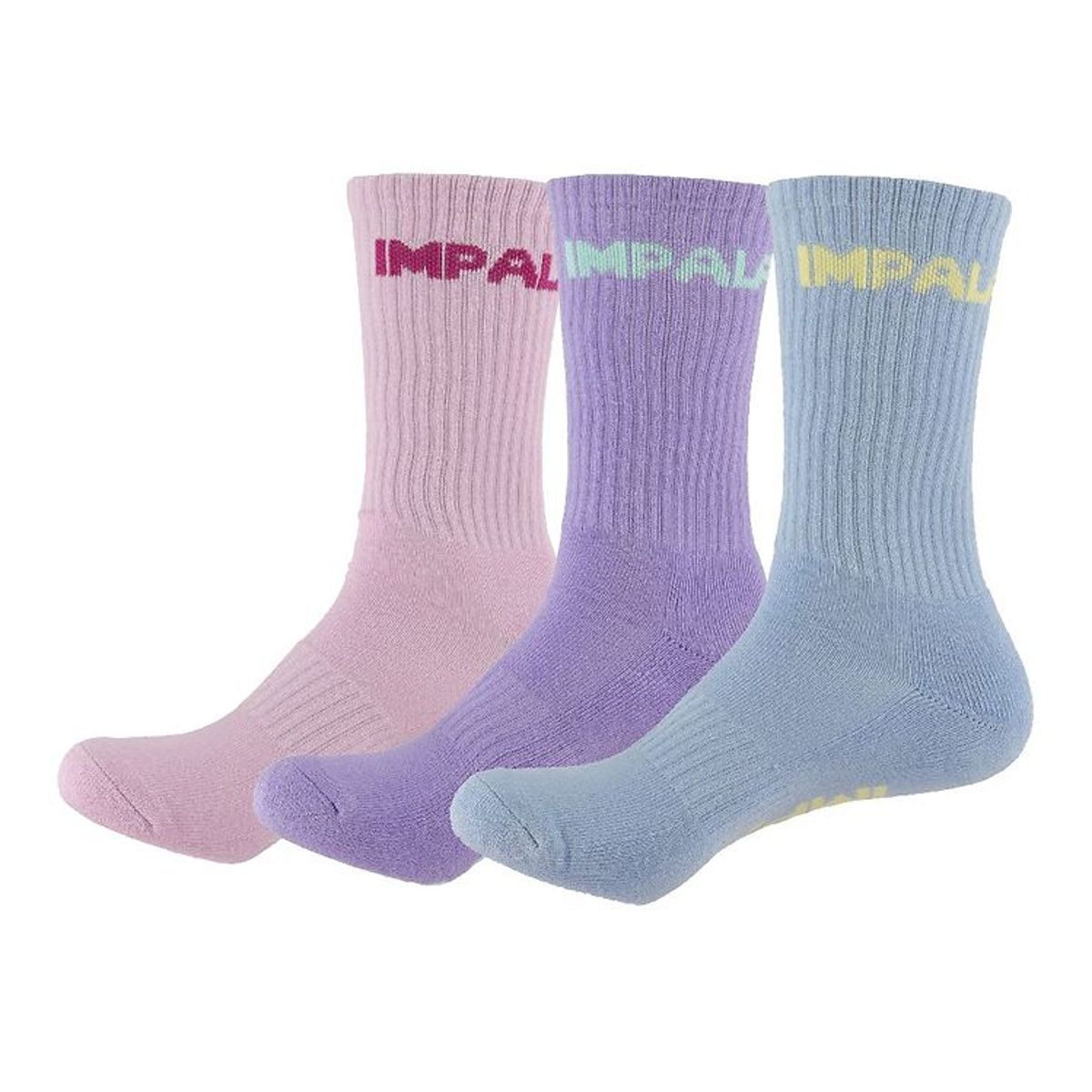 Impala Strømper - Skate Sock - 3 pak - Pastel