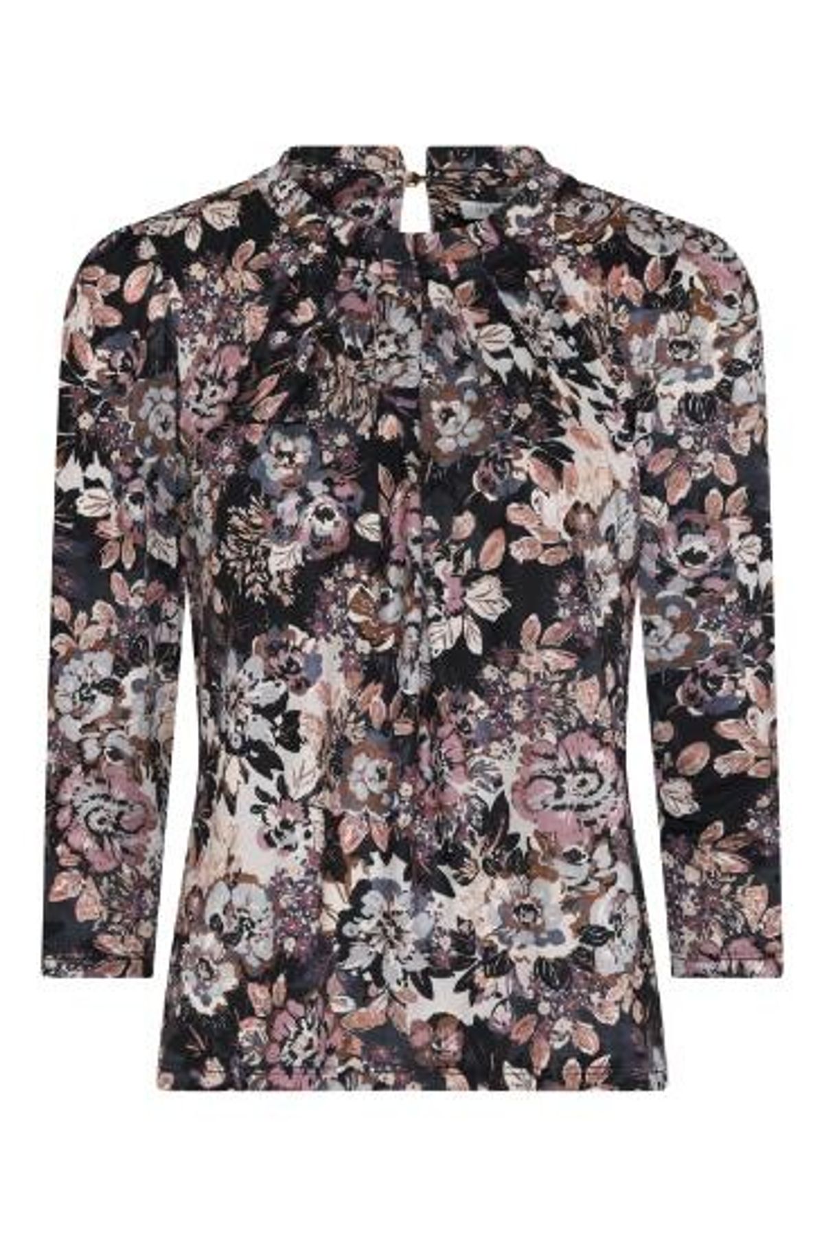 IN FRONT Grazia Bluse, Farve: Multicolour, Størrelse: XL, Dame