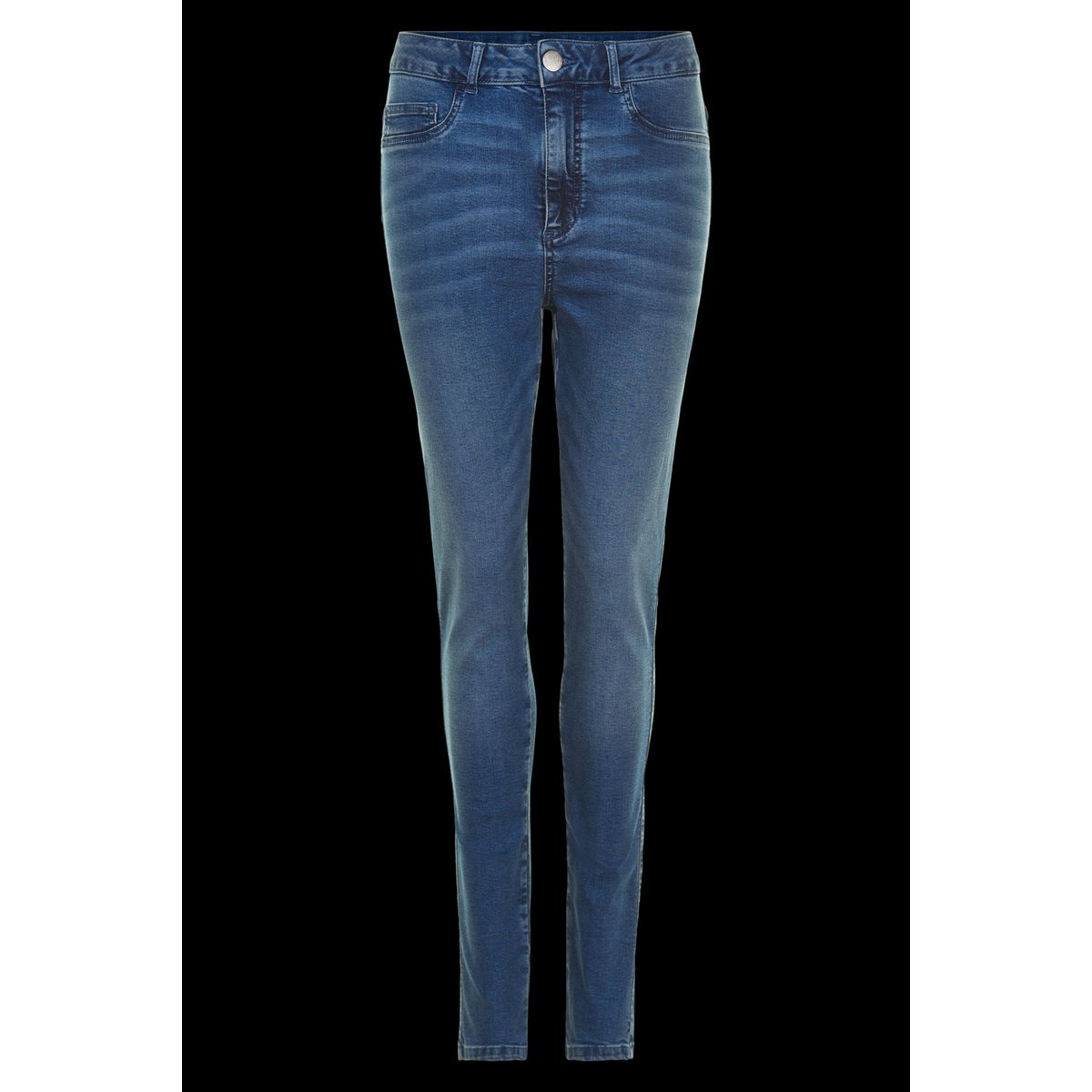 IN FRONT Lezbeth Denim Leggings, Farve: Denim Blue, Størrelse: 36, Dame