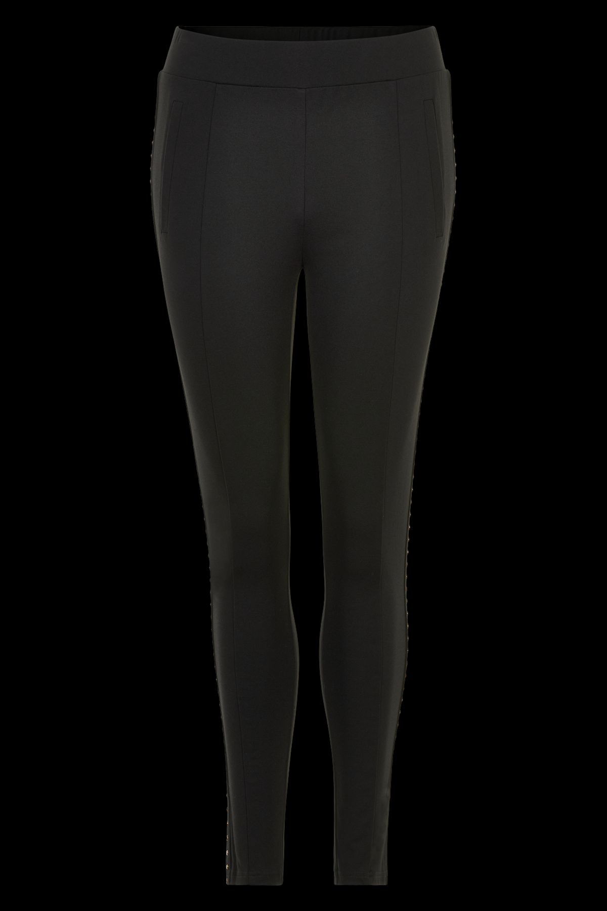 IN FRONT Salina Leggin, Farve: Black, Størrelse: XL, Dame