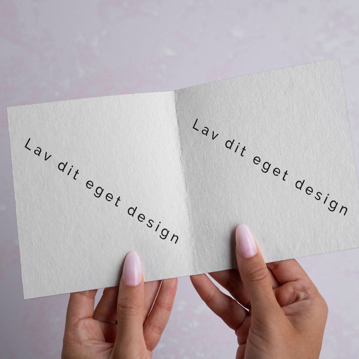 Indbydelse til bryllup - Design 3