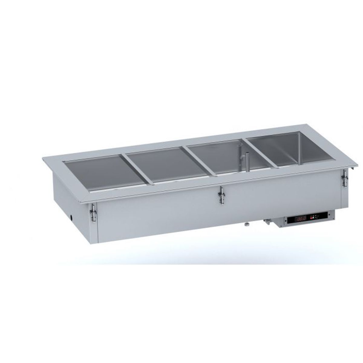 INDBYGGET BAIN-MARIE 4/1 - AUTOMATISK VANDFYLDNING