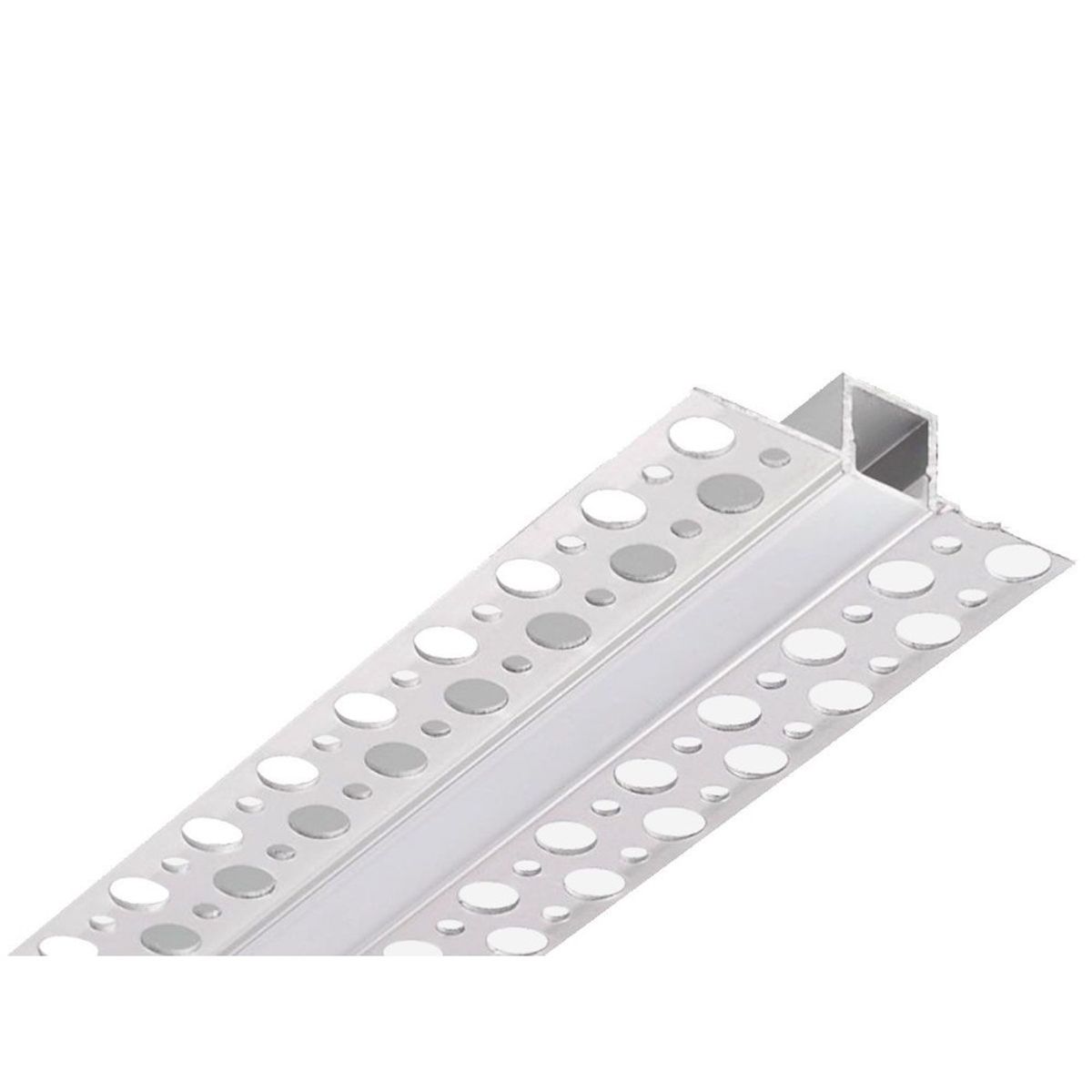 Indbygnings/Indspartling profil Til LED Strip - 1,8 Meter