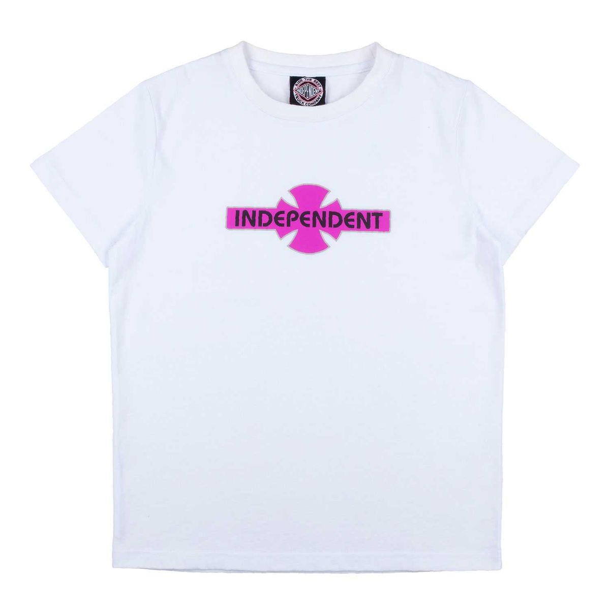 Independent T-shirt Youth Streak Hvid