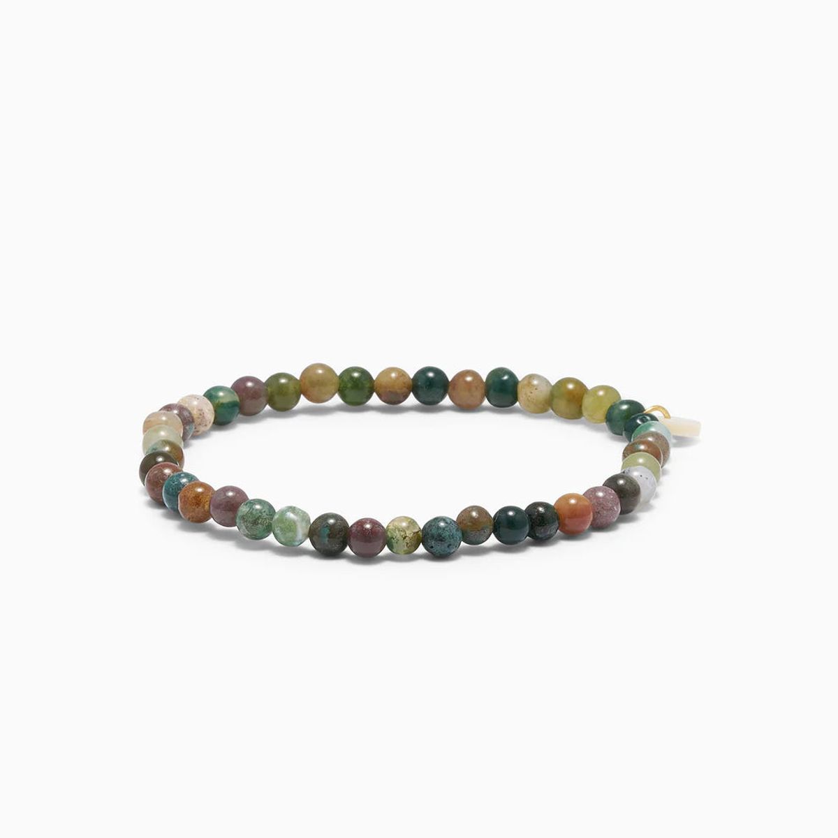 Indian Agate | Krystal armbånd - 4mm