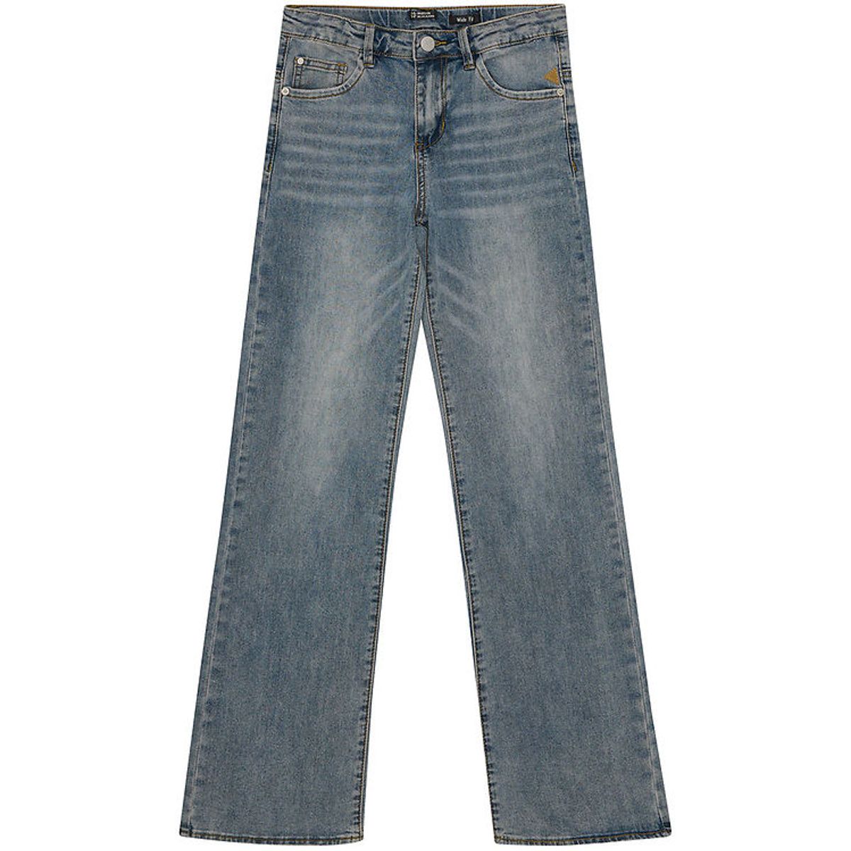 Indian Blue Jeans Jeans - Wide Fit - Damaged Light Denim