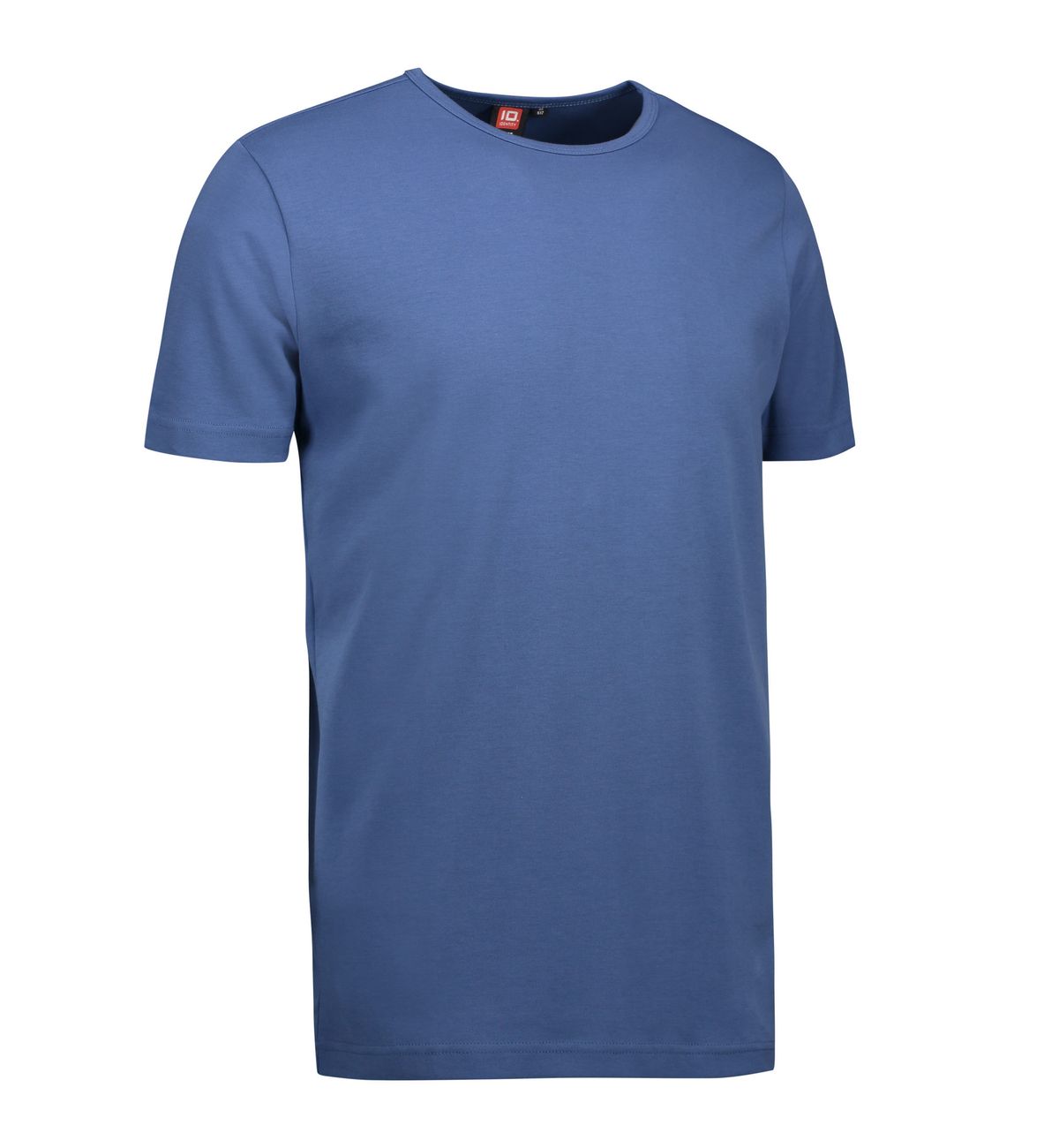 Indigo farvet t-shirt med rund hals til mænd - 2XL