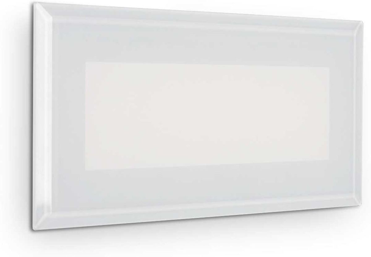 Indio, Udendørs indbygningslampe, LED 8W, LED, hvid/antracit, aluminium, metal, glas, L190xH85xB75mm