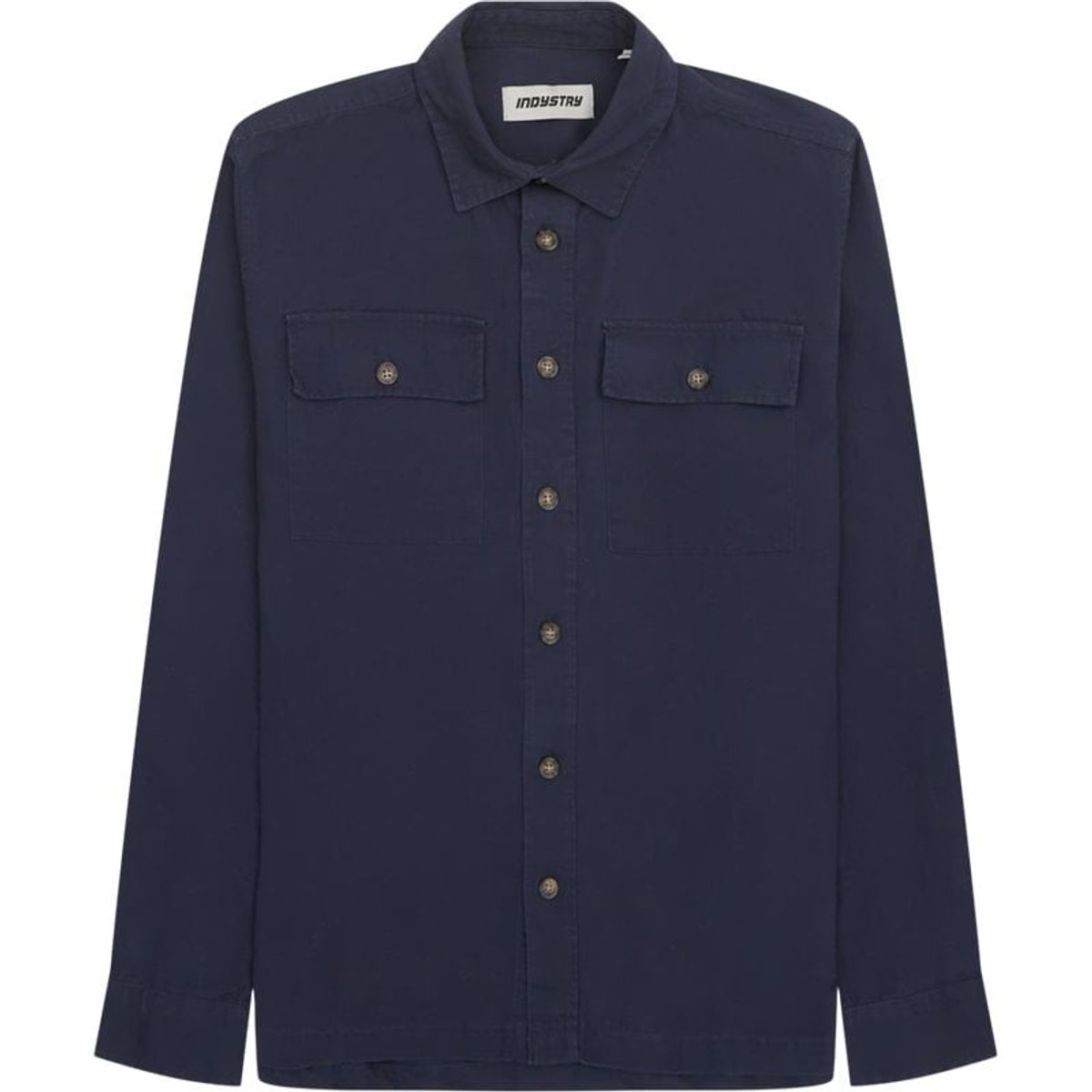 Indystry Willis Skjorte Dark Navy