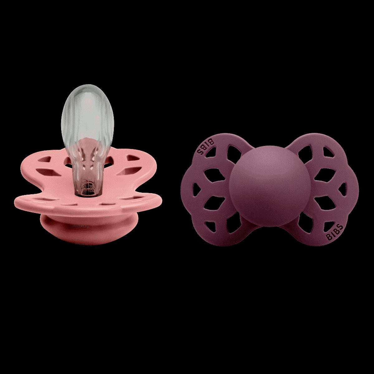 Infinity 2 pk Silicone Symmetrical Size 2 Blossom/Dusky Lilac