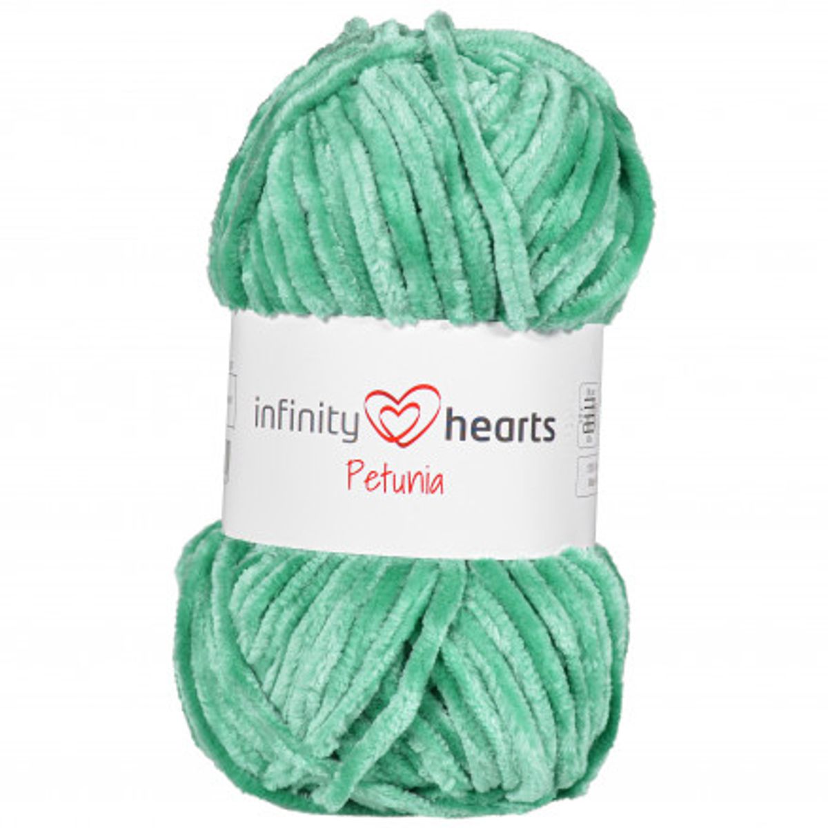 Infinity Hearts Petunia Garn 07 Mint