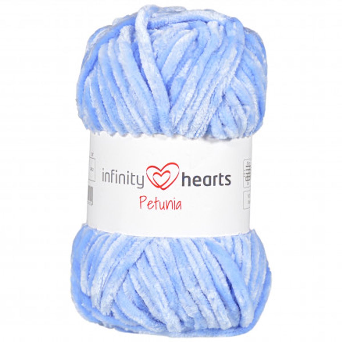 Infinity Hearts Petunia Garn 12 Babyblå