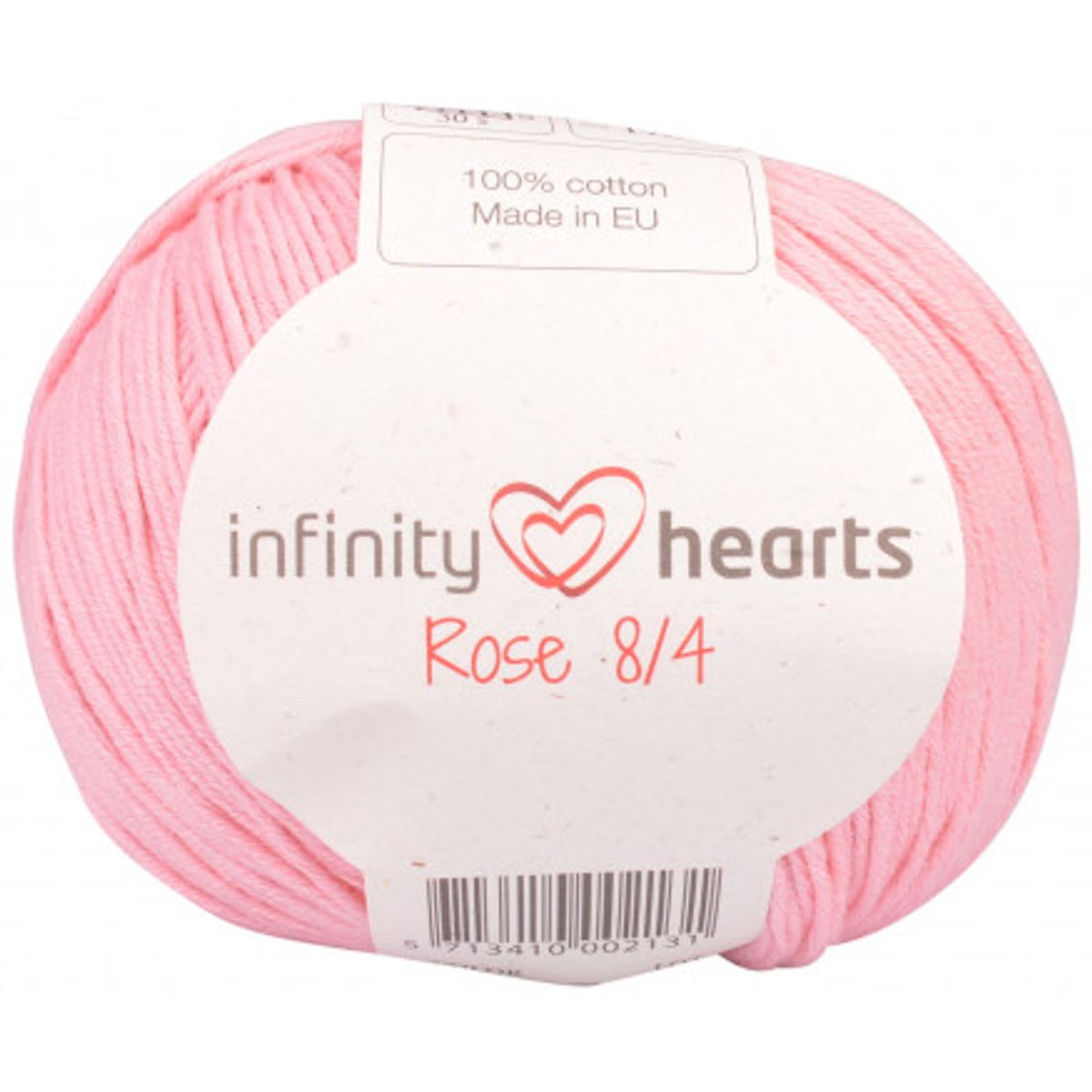 Infinity Hearts Rose 8/4 Garn Unicolor 05 Lyserød