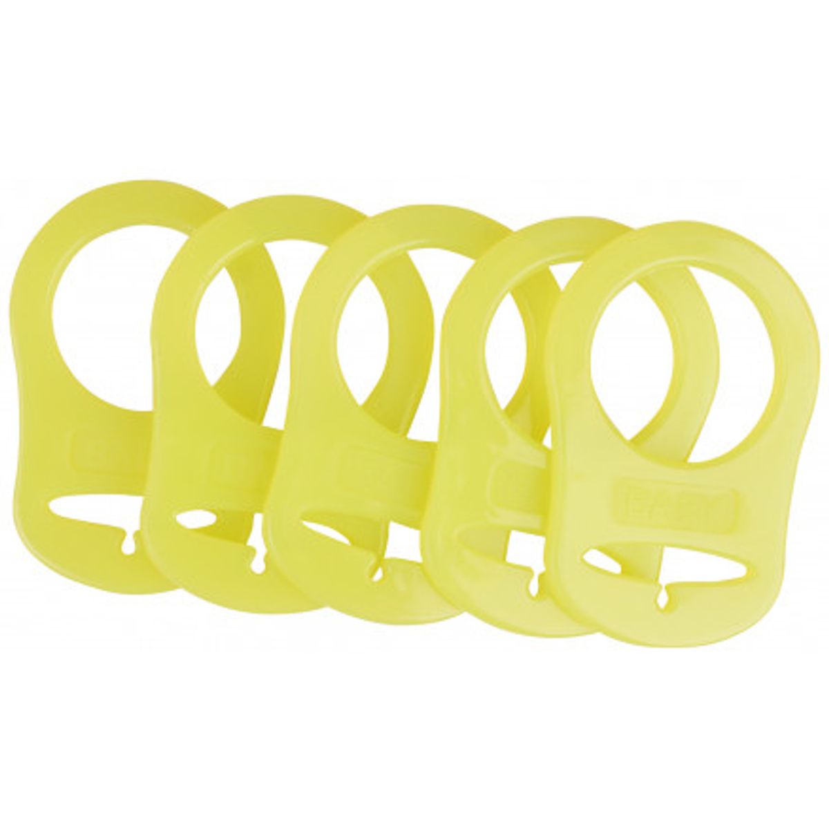 Infinity Hearts Suttekæde Adapter Lime 5x3cm - 5 stk