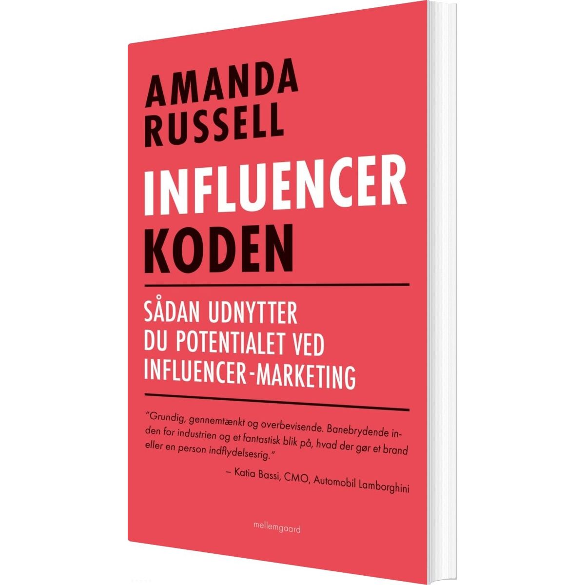 Influencer-koden - Amanda Russell - Bog