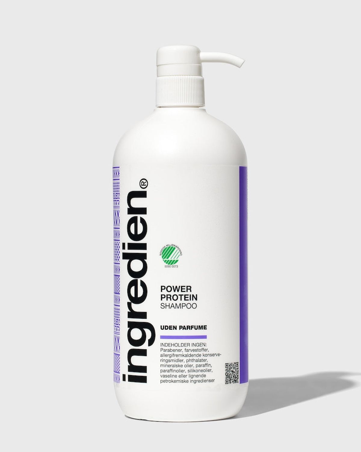 Ingredien Power Protein Shampoo 1000 ml Uden Parfume