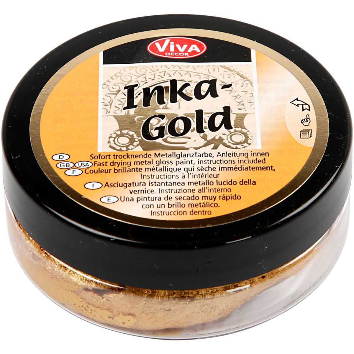 Inka-Gold, guld, 50 ml