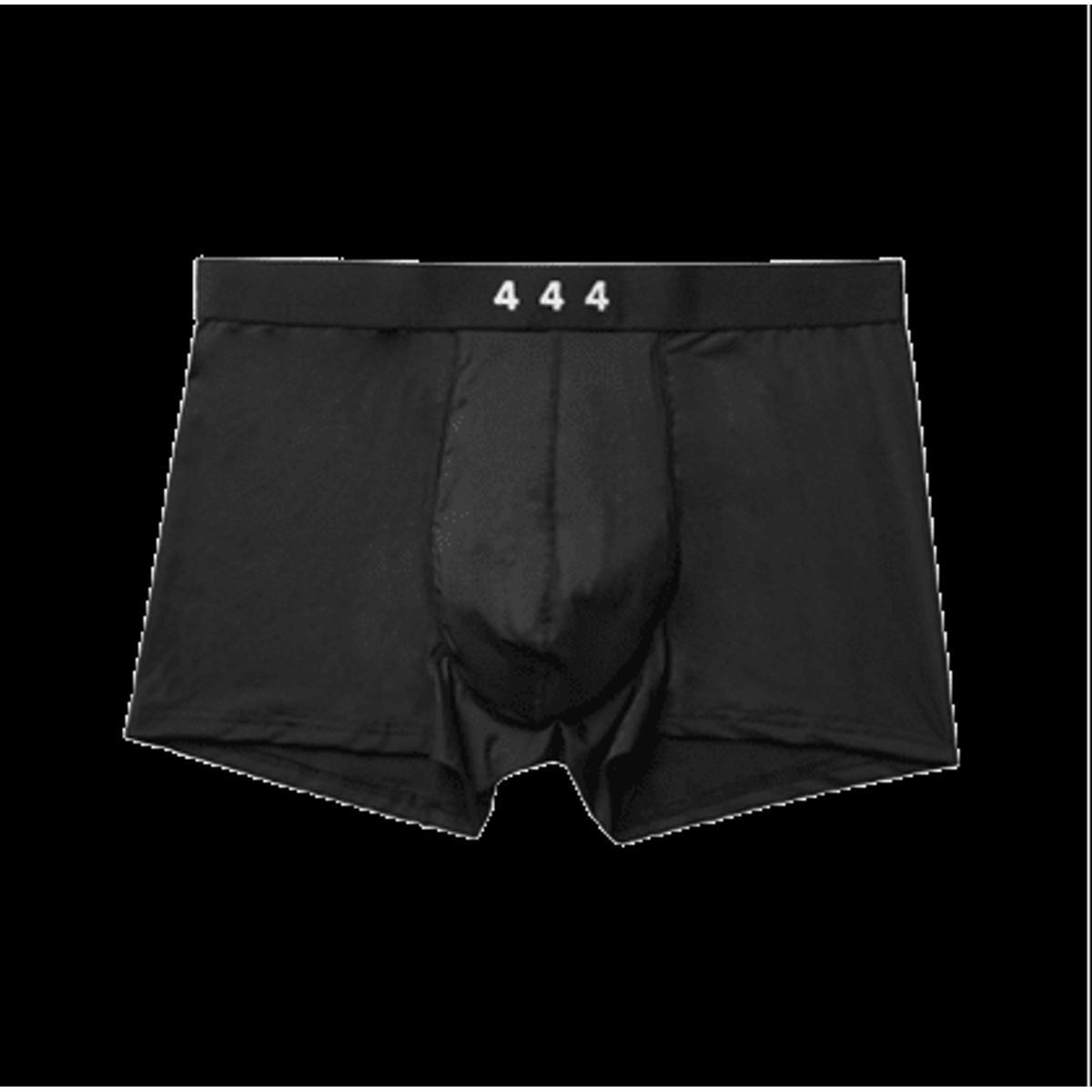 Inkontinens boxershorts i microfiber - Sort - S