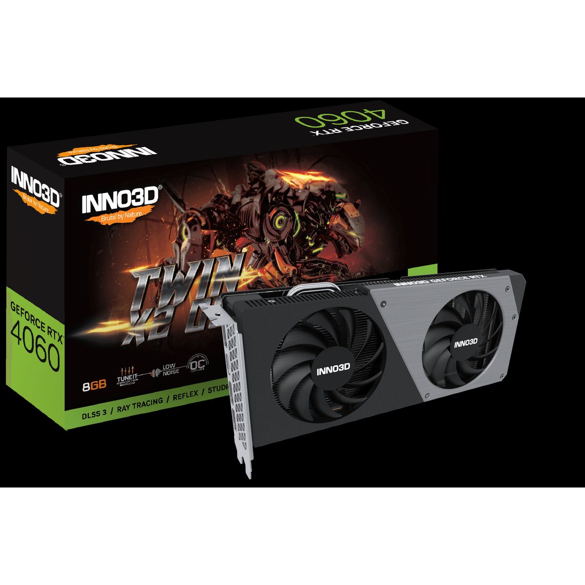 Inno3D GeForce RTX 4060 TWIN X2 OC 8GB