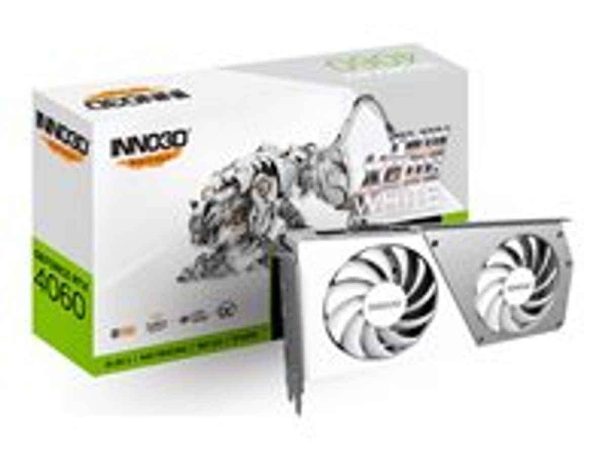 Inno3D GeForce RTX 4060 TWIN X2 OC WHITE 8GB