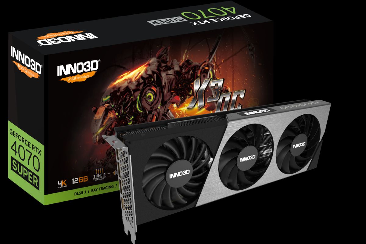 Inno3D GeForce RTX 4070 SUPER X3 OC 12GB