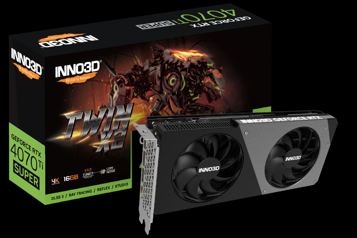 Inno3D GeForce RTX 4070 Ti SUPER Twin X2 16GB