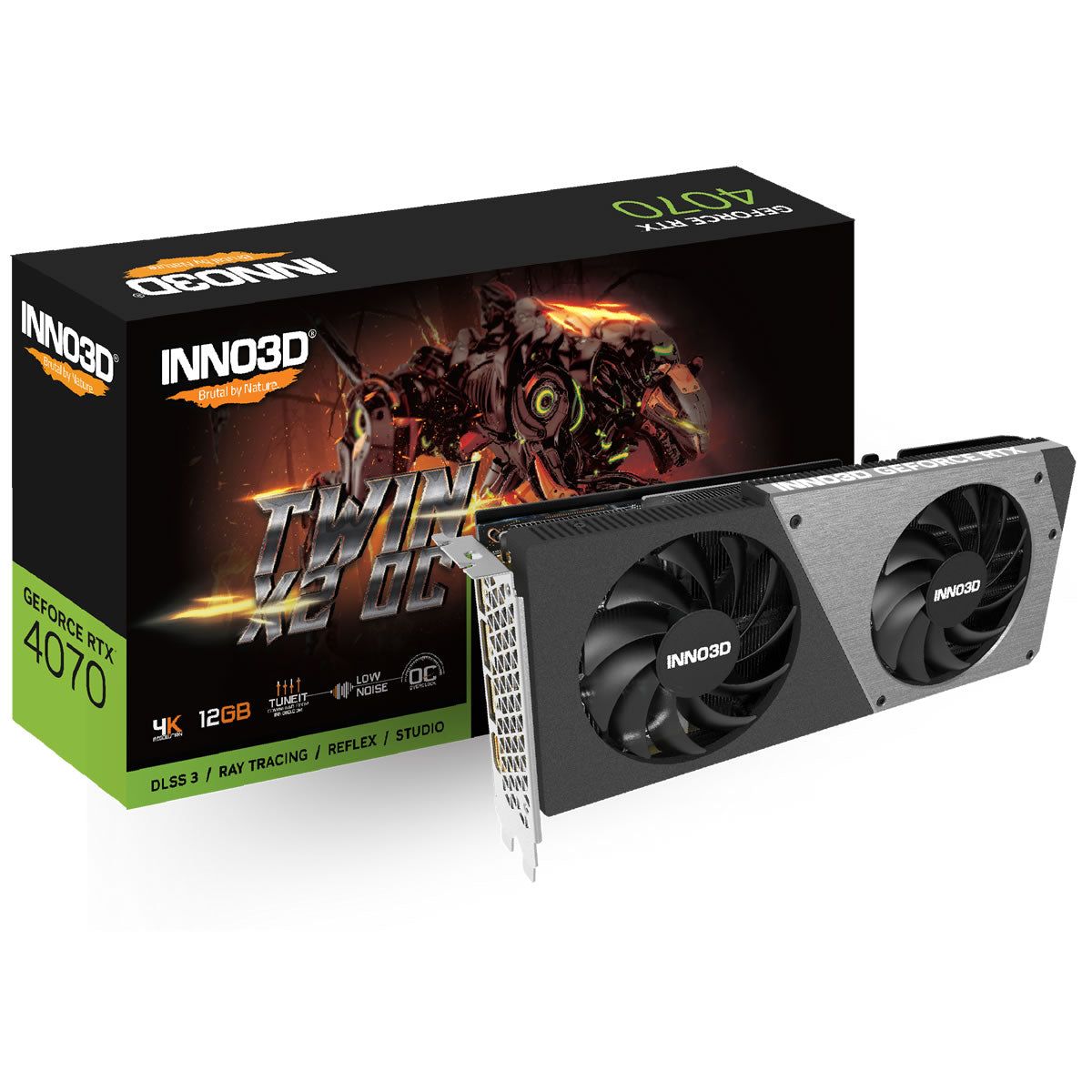 Inno3D GeForce RTX 4070 TWIN X2 OC 12GB