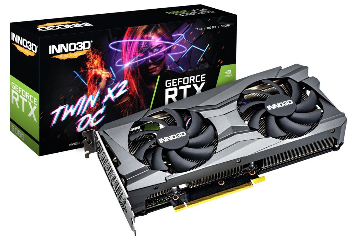 Inno3D RTX 3060 12GB Twin X2 OC LHR GDDR6