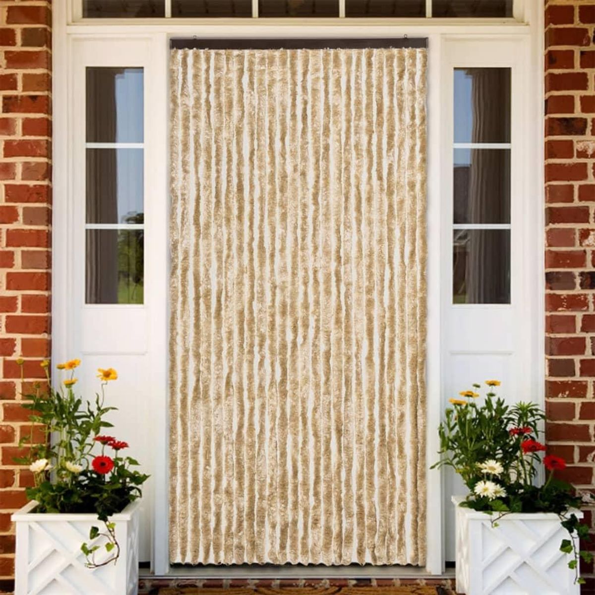 Insektgardin 100 x 220 cm beige