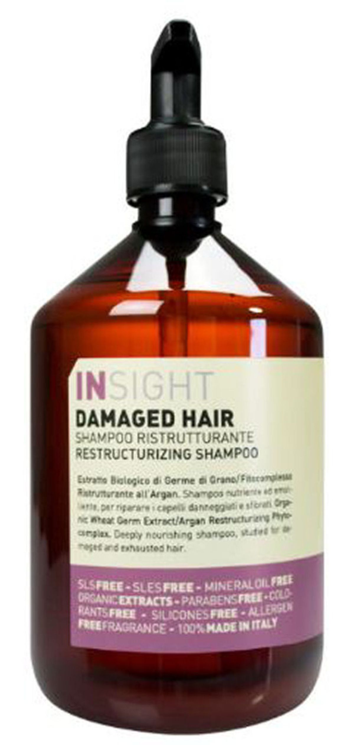 Insight damaged hair restructurizing shampoo 400ml