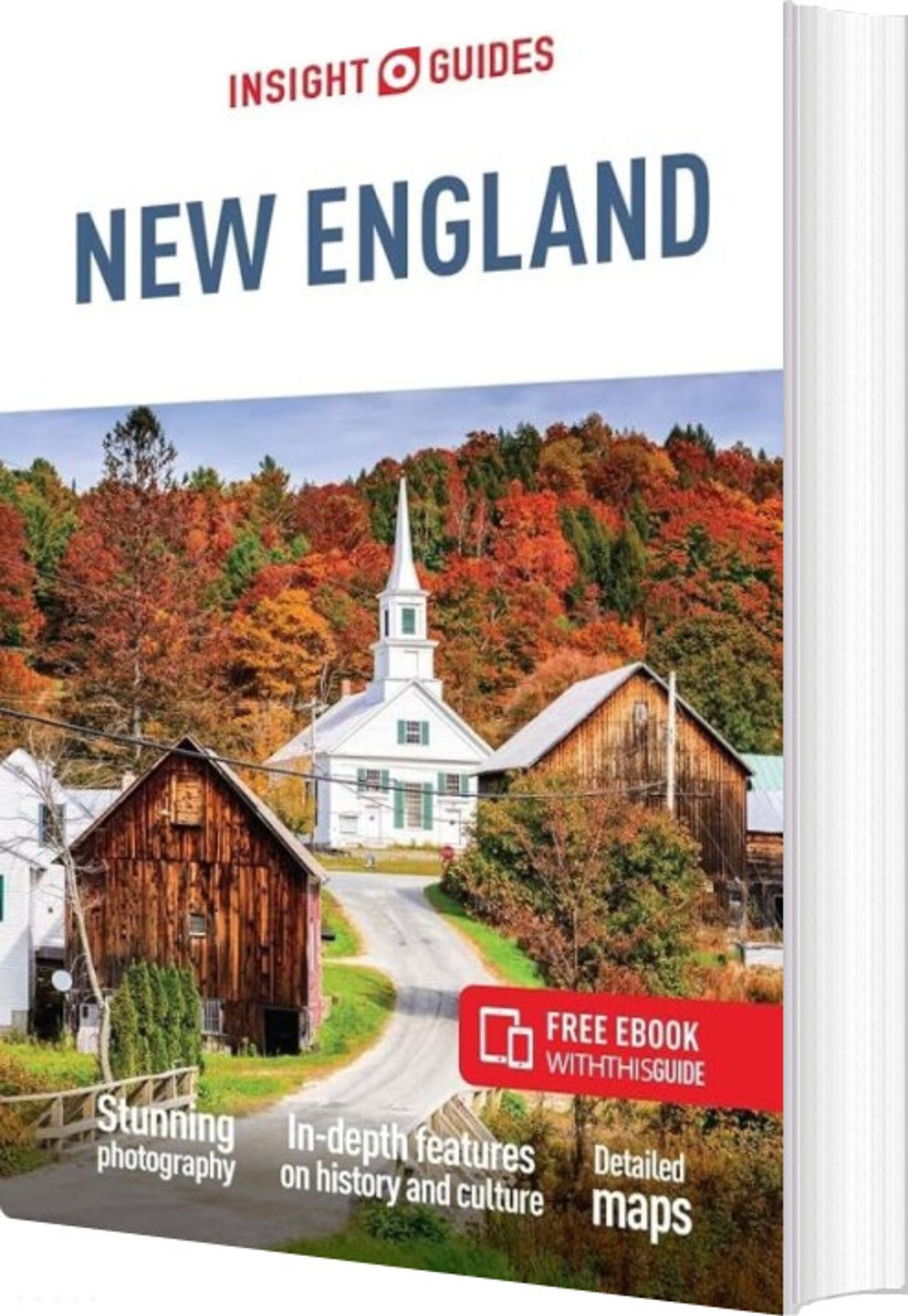 Insight Guide New England - Apa Publications - English Book