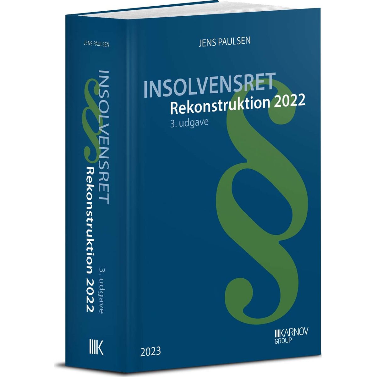 Insolvensret - Rekonstruktion 2022 - Jens Paulsen - Bog