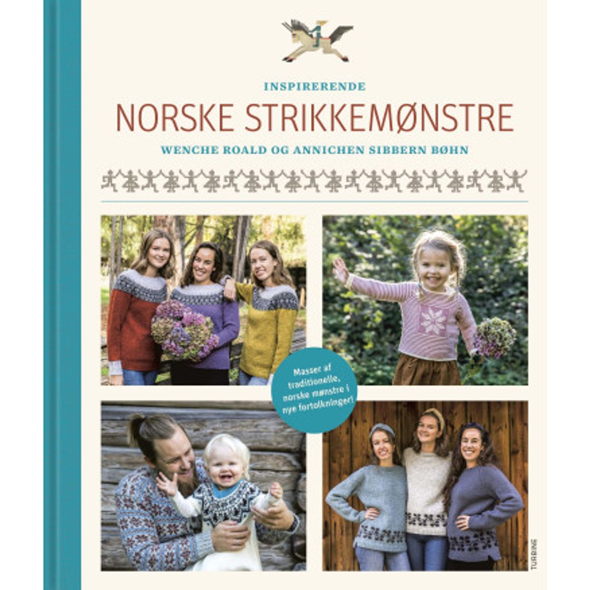 Inspirerende norske strikkemønstre - Bog af Wenche Roald & Annichen Si