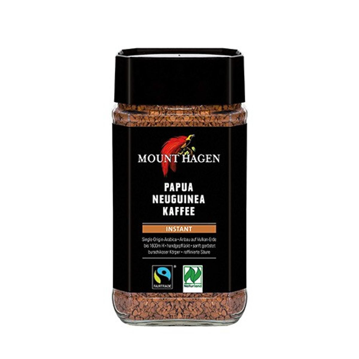 Instant kaffe Papua New Guinea Økologisk - 100 gram - Mount Hagen