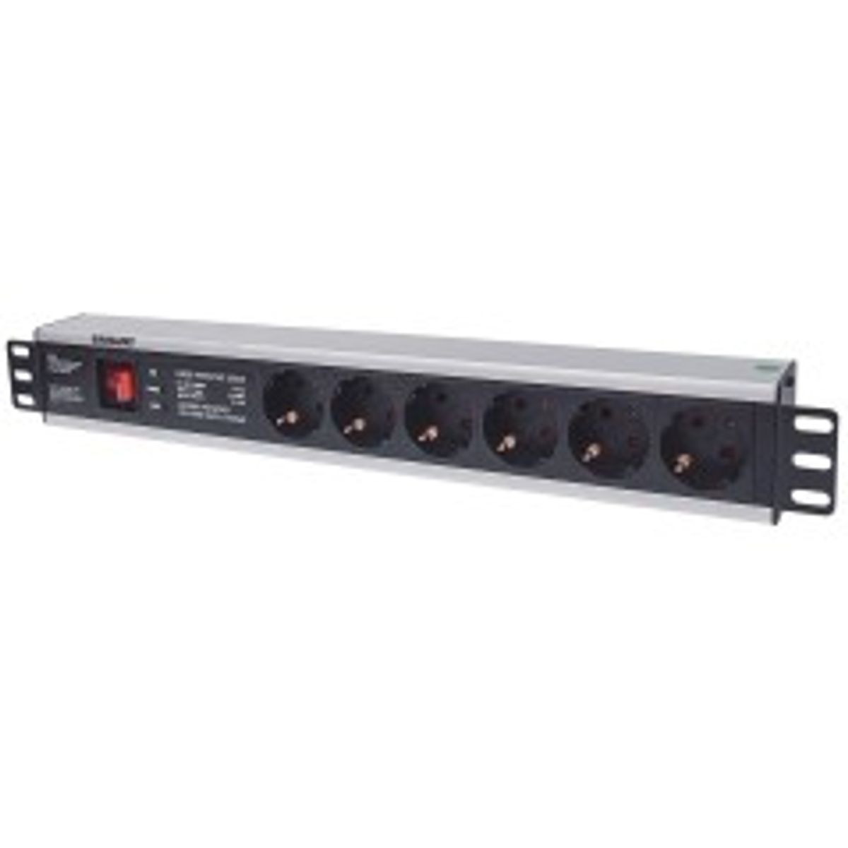 Intellinet 19" 1.5U Rackmount 6-Output