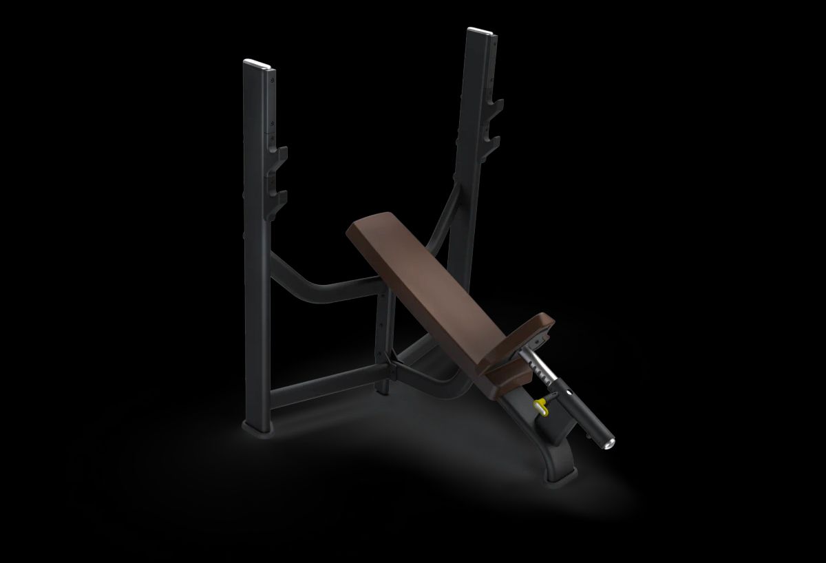 Intenza Free Weight Line Olympisk Incline Bænkpres