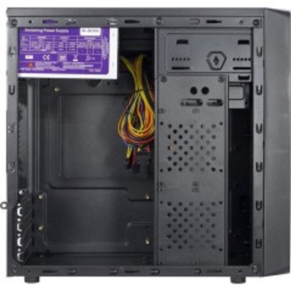 Inter-Tech MA-01 Micro Tårn Micro-ATX 500Watt Strømforsyning Sort