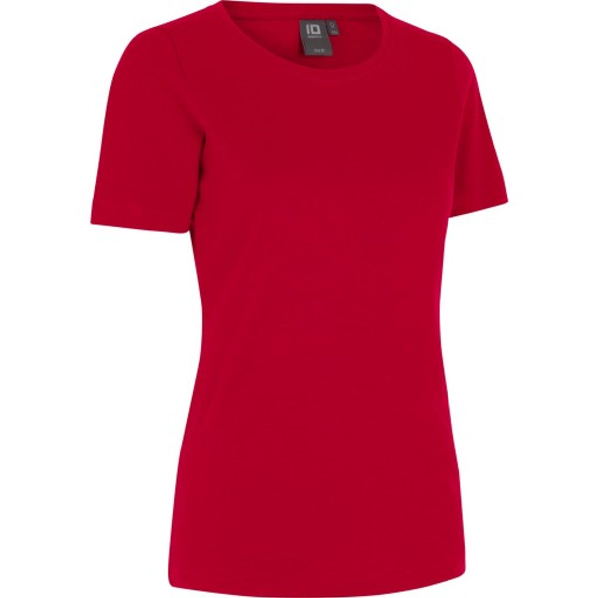 INTERLOCK DAME T-SHIRT RØD L