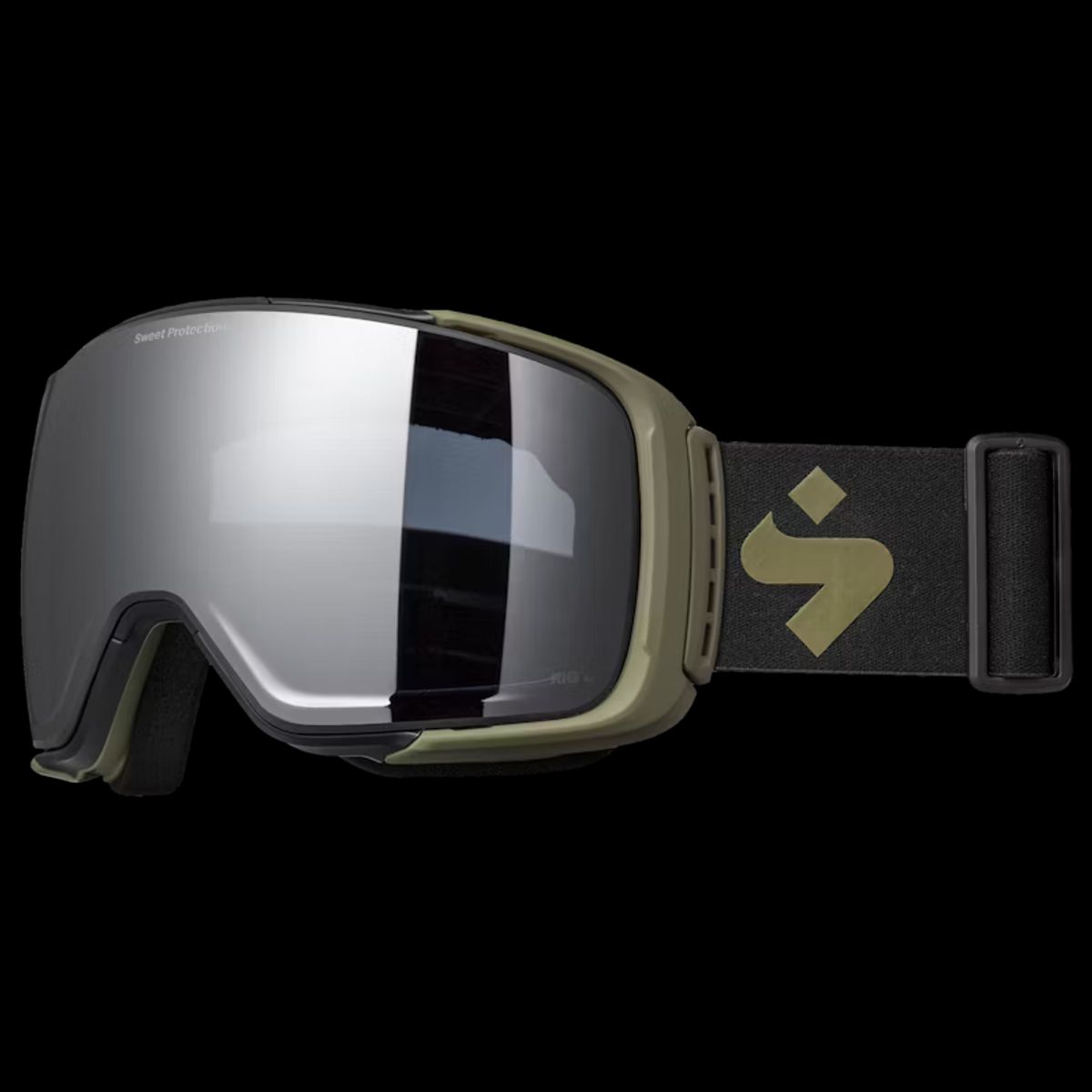 Interstellar RIG® Reflect Goggles Crystal inkl. Ekstra Linse, Woodland/RIG Obsidian