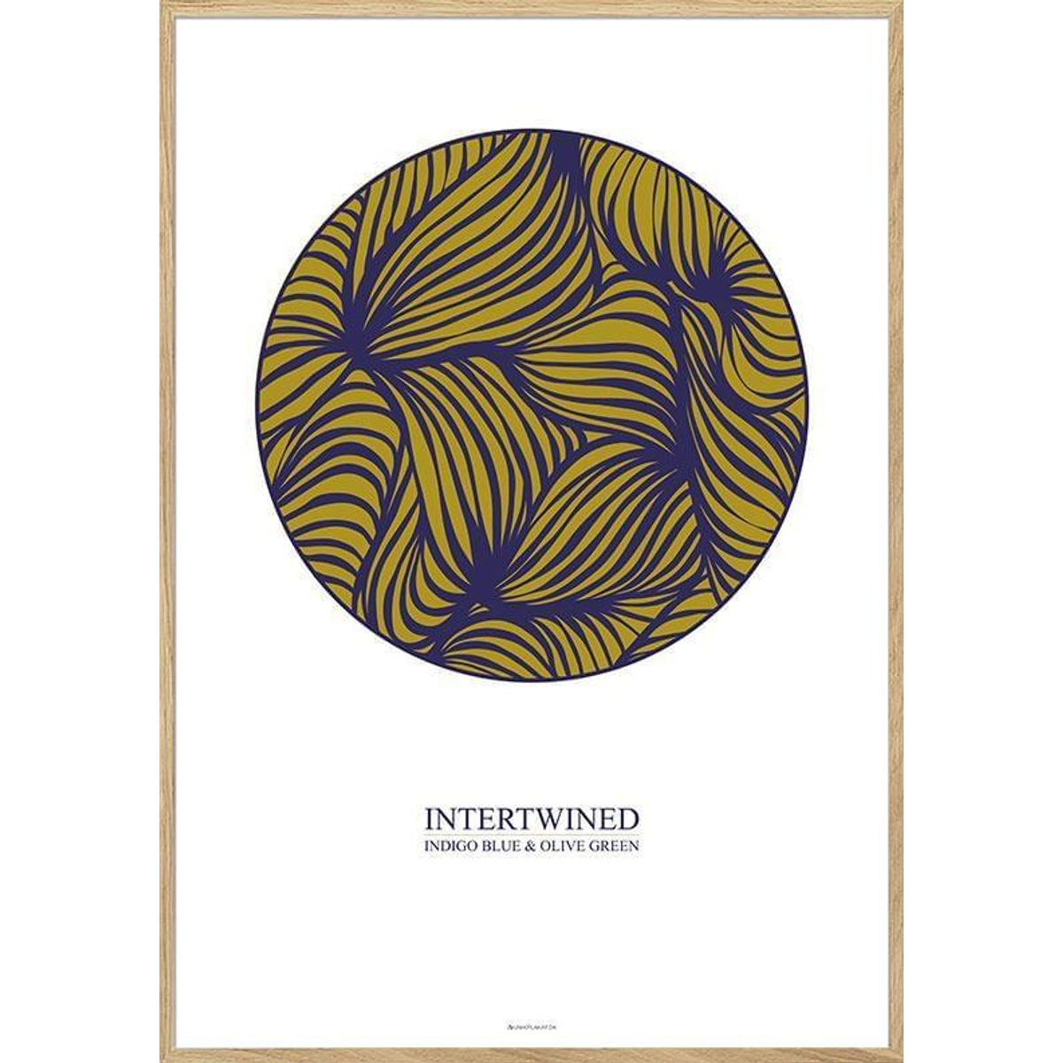 Intertwined - kunstplakat