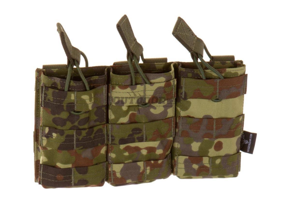 Invader Gear 5.56 Triple Direct Action Mag Pouch Flecktarn