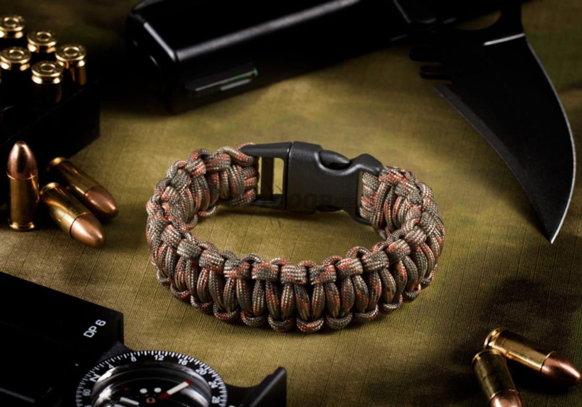 Invader Gear Paracord Bracelet OD Camo