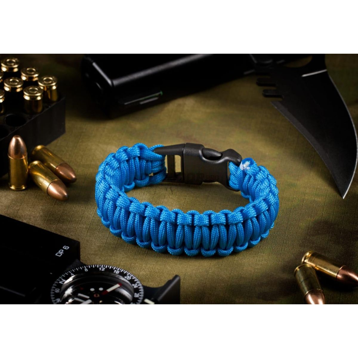 Invader Gear Paracord Bracelet UN Blue