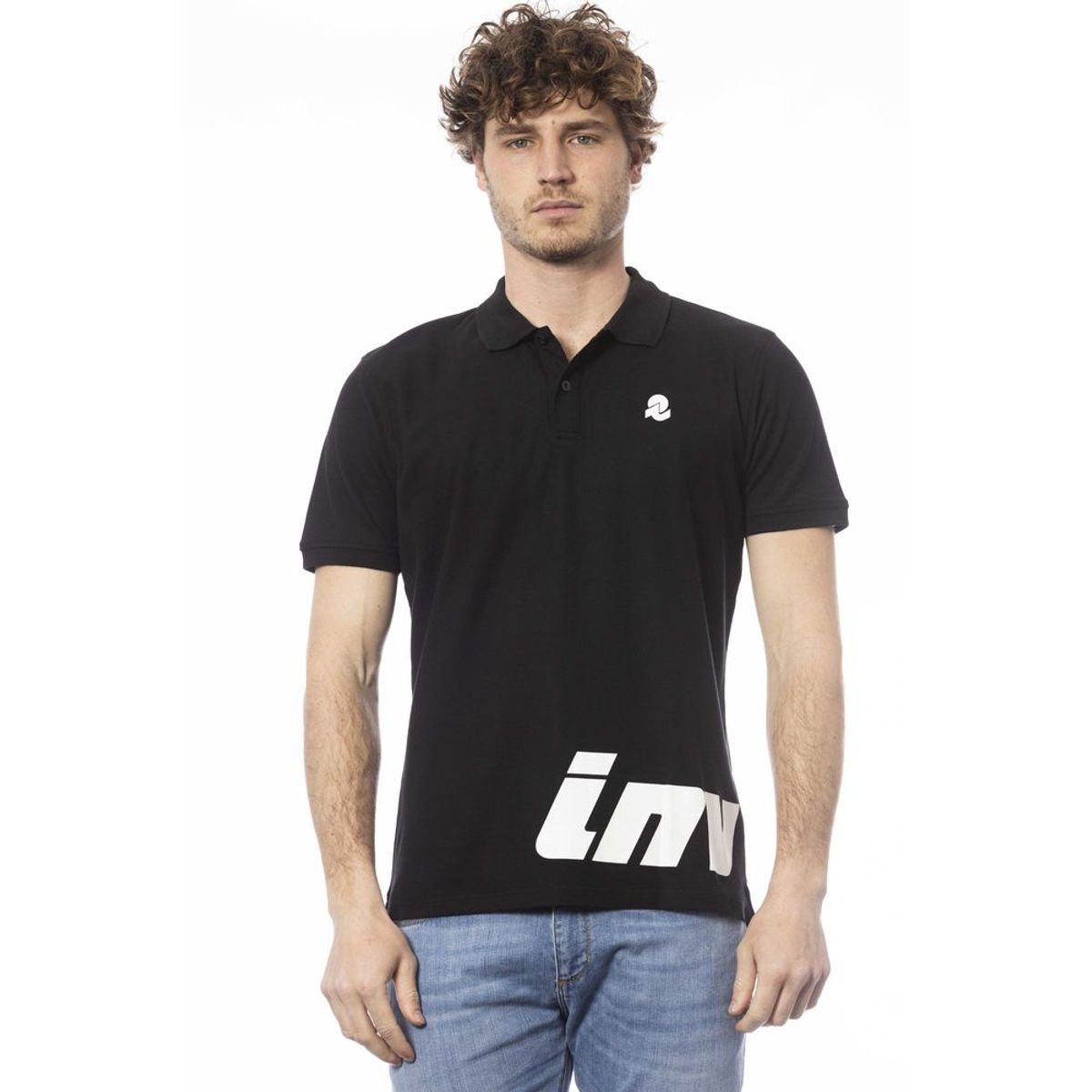 Invicta Sleek Short Sleeve Polo in Classic Black