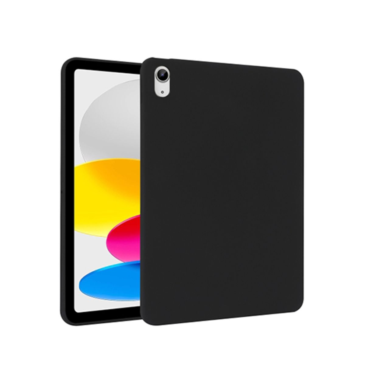 iPad 10.9" 2022 (10th gen) - DeLX&trade; Ultra Silikone Cover - Sort